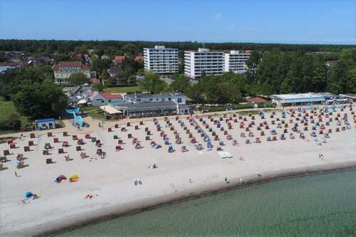 Die Appartmentanlage direkt am Strand - 