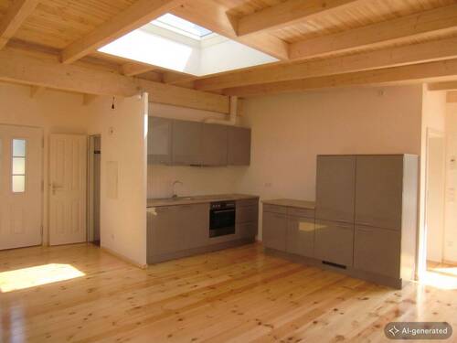 Küche mit Oberlicht Wohnung - 