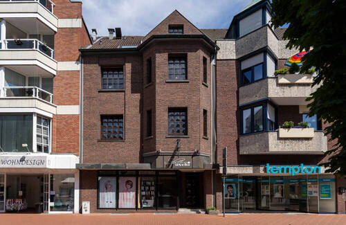 Frontansicht - Großes Einfamilienhaus mit Ladenlokal In zentraler Innenstadt-Lage von Lünen