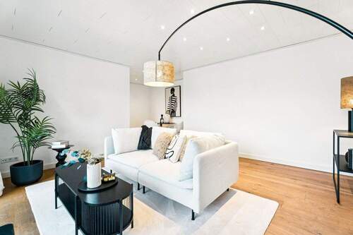 Wohnzimmer - Moderne Wohnung in Aasee-Nähe 