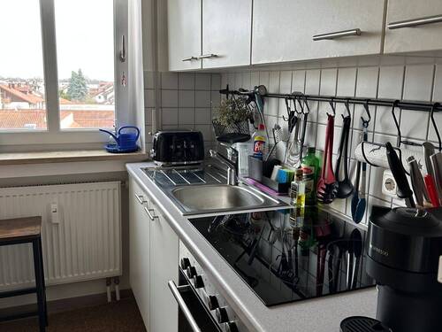 Einbauküche vorhanden - 1 Zimmer Etagenwohnung in Straubing