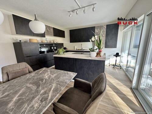 Wohnbereich - 3 Zimmer Etagenwohnung zum Kaufen in Deggingen