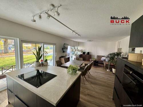 Wohnbereich - Etagenwohnung mit 108,00 m&sup2; in Deggingen zum Kaufen