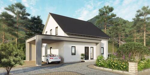 Darf es auch ein moderner Carport sein? - 4 Zimmer Einfamilienhaus zum Kaufen in Rötha