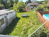 Blick vom Balkon zum Garten - 