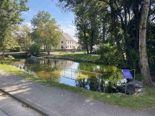 Kneippbecken im Ort - 
