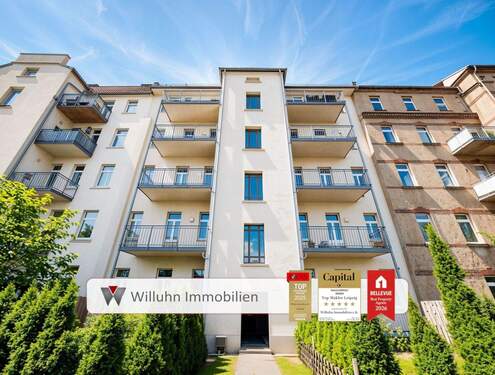 sanierte 3-Zimmer Wohnung - Sanierte 3-Zimmer Wohnung I Denkmalschutz I Balkon I Aufzug I Badewanne & Dusche