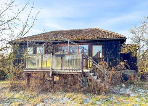 Süd-Ostterrasse mit Weiblick - 5 Zimmer Mehrfamilienhaus, Wohnhaus in Seehausen