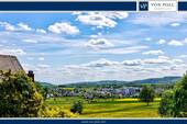 Traumkulisse am Feldrand - Außergewöhnliches Wohnen mit Fernblick im Haus-im-Haus-Stil - mit Terrassen, Garten & Doppelgarage