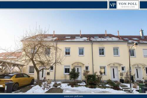 Aussenansicht - Von Familien bevorzugt: Reihenhaus mit Südgarten in ruhiger Lage