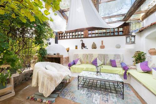 PERGOLA MIT AUßENKAMIN - 