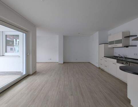 Wohn- und Essbereich mit Fußbodenheizung - 