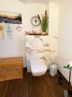 Das WC im Erdgeschoss - 