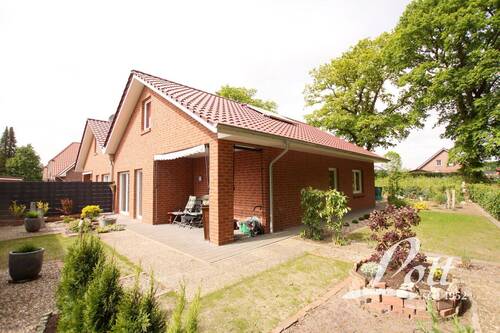Gartenansicht - 3 Zimmer Doppelhaushälfte zum Kaufen in Bockhorn