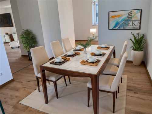 Essbereich möbliert (KI generiert) - Terrassenwohnung mit 104,00 m² in Bodenmais zum Kaufen