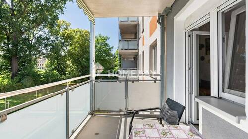 Balkon 2 - Etagenwohnung mit 52,00 m² in Taucha zum Kaufen