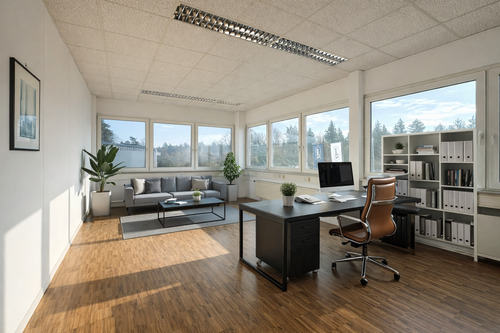 Einrichtungsbeispiel Büroraum - Moderne Bürofläche in attraktiver Lage im Singener Industriegebiet