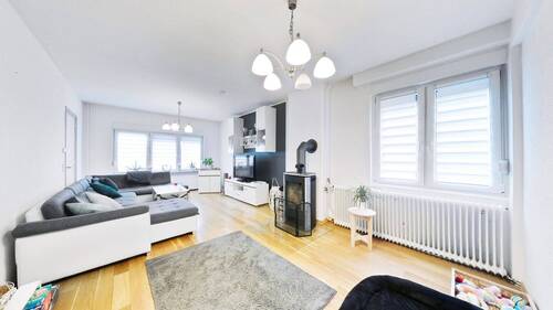 Wohnzimmer - Einfamilienhaus mit 129,00 m&sup2; in Selfkant / Höngen zum Kaufen