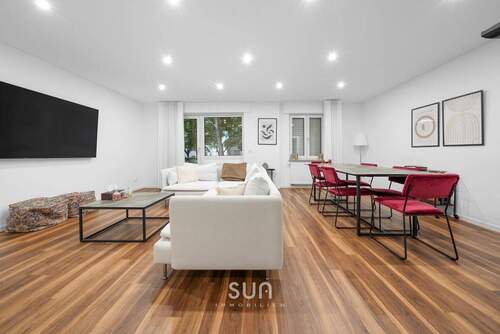 MODERNES WOHNZIMMER - 3 Zimmer Etagenwohnung in Frankfurt am Main