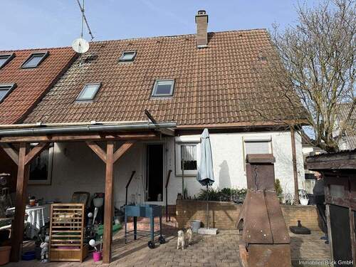 Rückansicht - Gepflegte Doppelhaushälfte mit Carport zum Kauf gesucht??