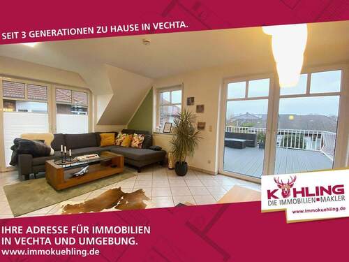 Gepflegte 3-Zimmer Maisonette Wohnung! - -ANFRAGESTOPP- Gepflegte Maisonette Wohnung im Herzen von Dinklage! (WHG 3)