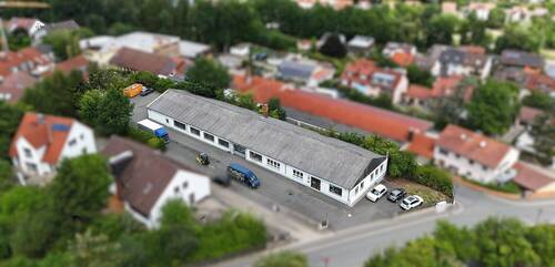 Ansicht von oben - Halle zum Kaufen in Großhabersdorf