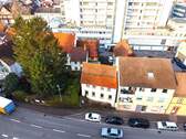 Drohnenaufnahme - Mehrfamilienhaus, Wohnhaus mit 820,00 m&sup2; in Sinsheim zum Kaufen