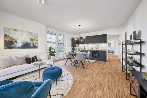 Wohn- und Essbereich (Musterwohnung) - 