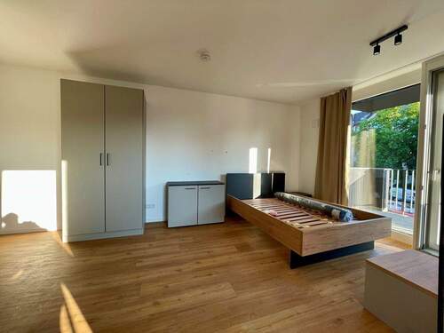 Wohnbereich - 1 Zimmer Etagenwohnung zur Miete in Fürth