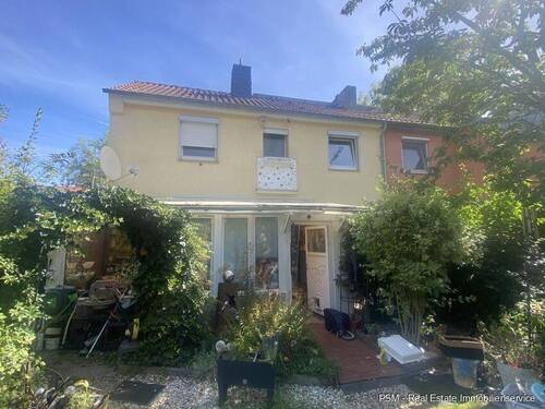 Ansicht Rückseite - 3 Zimmer Reihenendhaus in Frankfurt am Main / Frankfurter Berg