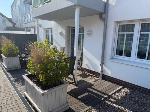 Terrasse - 2 Zimmer Etagenwohnung in Varel