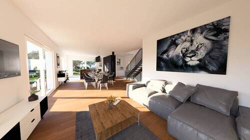 PP 1 EG Kochen Essen Wohnen - Einfamilienhaus mit 134,40 m&sup2; in Vöhringen zum Kaufen