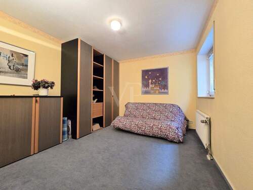 Wohnlich ausgebauter Gästebereich im Kellergeschoss - 