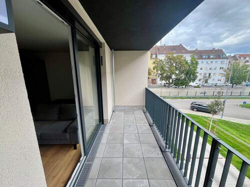 Balkon - Etagenwohnung mit 32,00 m² in Fürth zur Miete