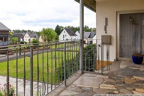 Blick vom Hauseingang - 