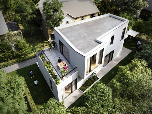 Westansicht.jpg - Grundstück zum Kaufen in München