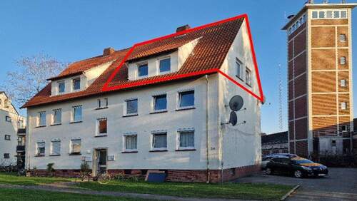 V1644 DG-WHG-rechts - 3 Zimmer Etagenwohnung zum Kaufen in Vechta
