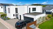 Nordansicht Drohne - Einfamilienhaus mit 252,00 m&sup2; in Wellendingen zum Kaufen