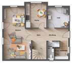 Grundriss-Einfamilienhaus-Lichthaus-152-Erdgeschos - Einfamilienhaus mit 158,90 m&sup2; in Bernstorf zum Kaufen