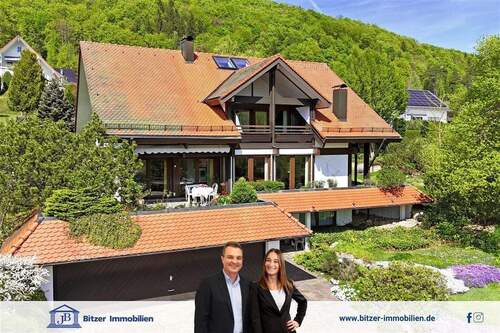Ansicht - Transparente Eleganz - Design aus Holz und Glas in bester Wohnlage