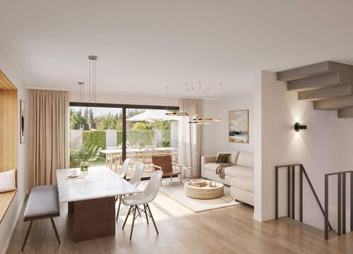 Wohnzimmer - 5 Zimmer Mehrfamilienhaus, Wohnhaus zum Kaufen in Berlin