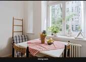 küchenfenster - Schreinerstr. in F-hain: bezugsfreie 2 Zi-Whg mit separater Küche