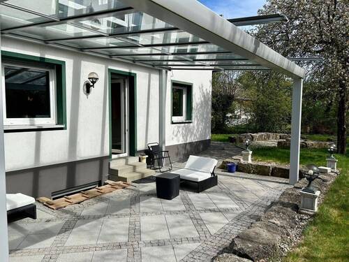 überdachte Südterrasse - 