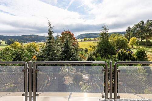 Ausblick vom Balkon - 