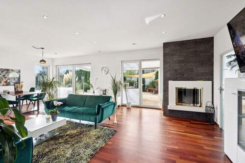 Wohnzimmer - 5 Zimmer Einfamilienhaus in Ronnenberg / Empelde