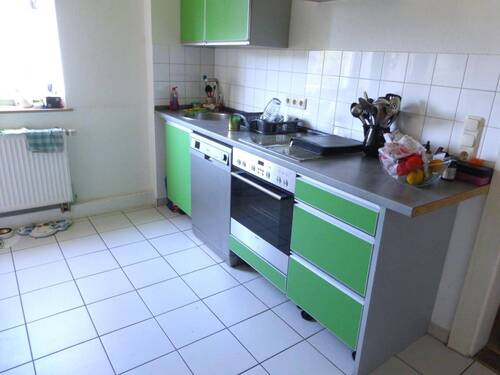 Küche, Blick 1 - Etagenwohnung mit 110,00 m&sup2; in Nürnberg zur Miete