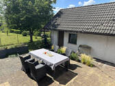 Terrasse mit Blick vom Esszimmer - 
