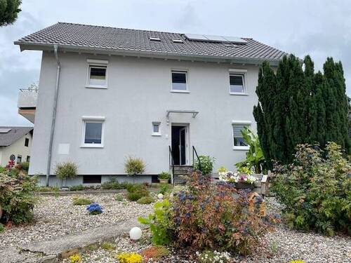 Haus Eingangsseite - Mehrfamilienhaus, Wohnhaus mit 212,00 m² in Weisenheim am Sand zum Kaufen