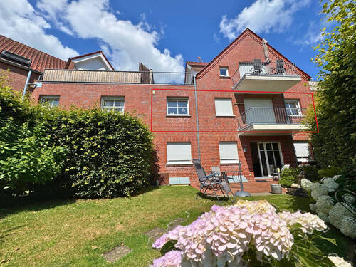 Bild 1 - Stadtwohnung mit Balkon in Nordhorn - zentral gelegen, vermietet und mit Blick auf die Vechte