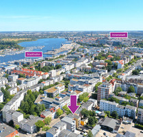 Investitionsmöglichkeit | Wohn- und Geschäftshaus in begehrter Innenstadtlage, 6 WE, 2 GE + Stellpl. - Rostock Kröpeliner Tor-Vorstadt